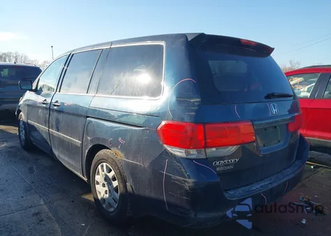 2010 Honda Odyssey Lx из США, поврежденный, VIN 5FNRL3H2XAB003755